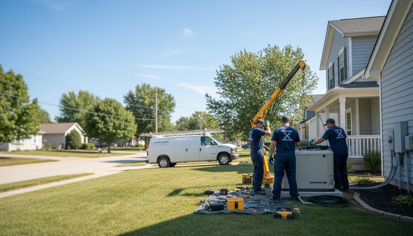 Generator Installation in West Union, IL near me